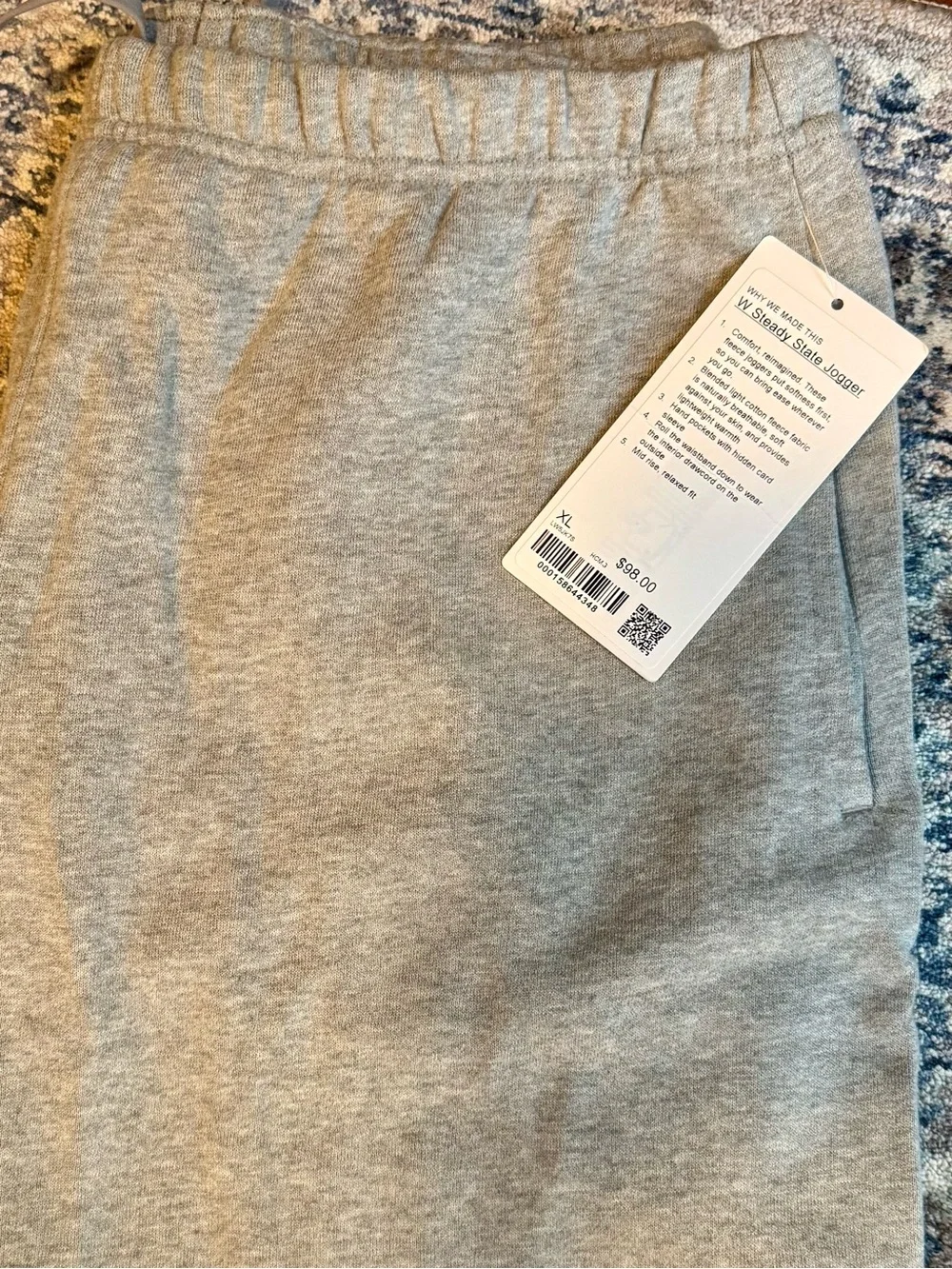 lululemon athletica Light Gray Women's Jogger Pants